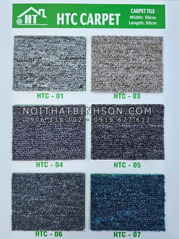 Thảm tải sàn HTC - 1