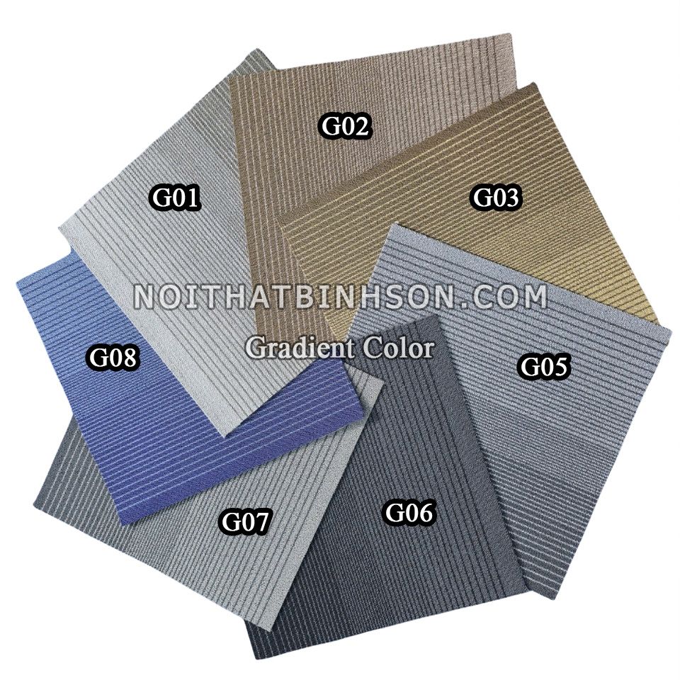 Thảm trải sàn Gradient Color -1