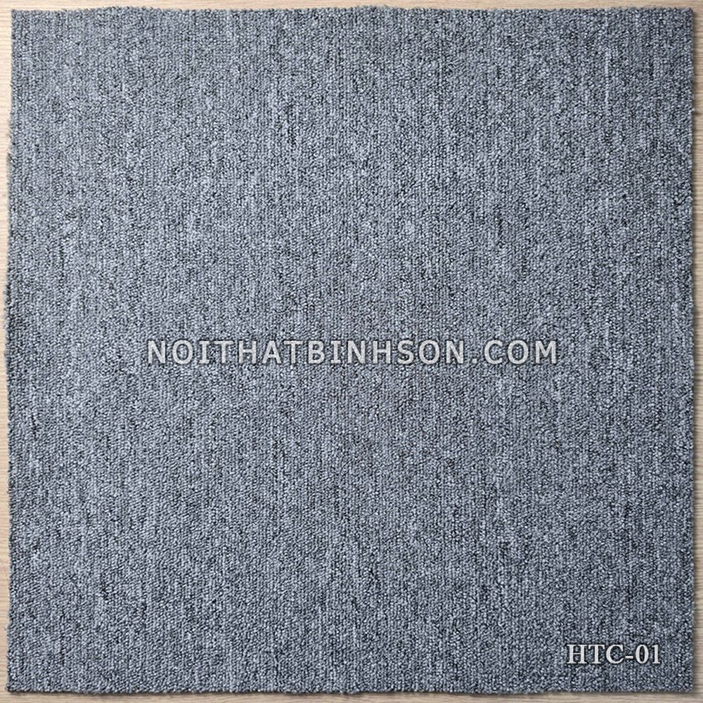 Thảm trải sàn HTC-01 màu xám ghi - 02