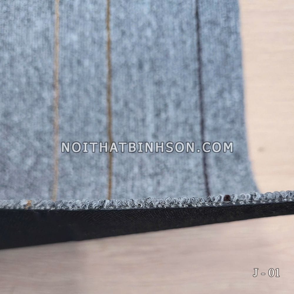 Thảm trải sàn J01 màu xám lông chuột - 04
