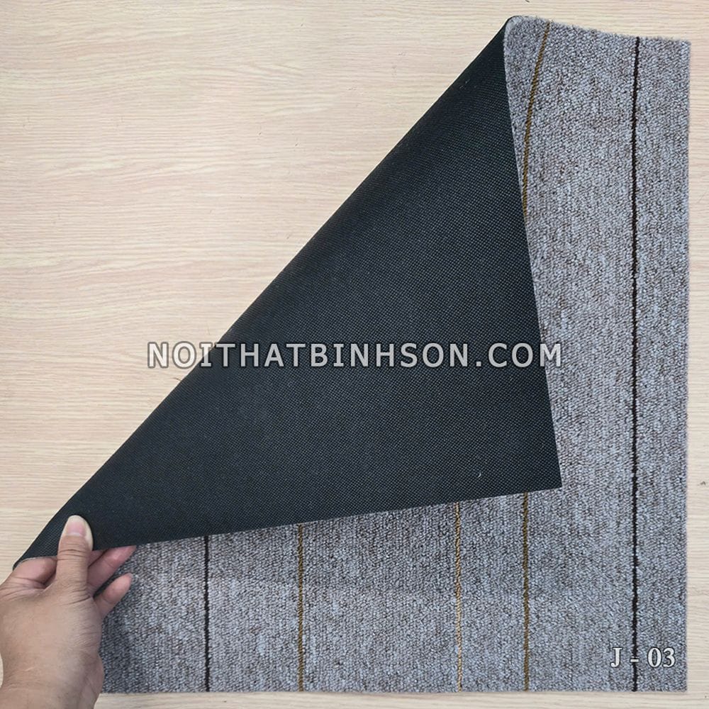 Thảm trải sàn J03 màu be - 02