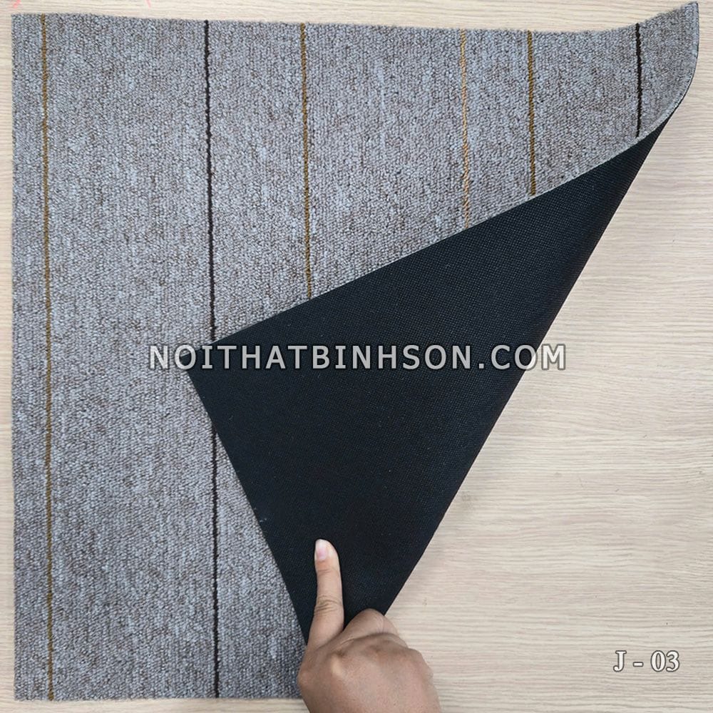 Thảm trải sàn J03 màu be - 03