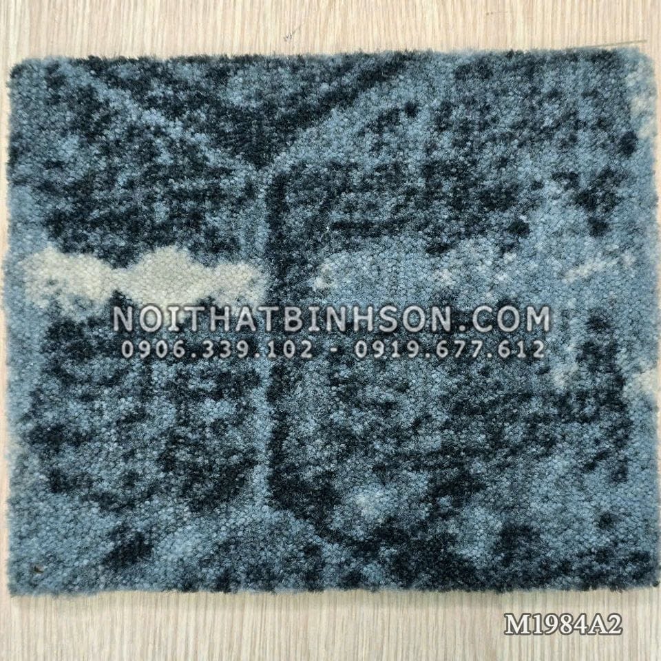 Thảm trải sàn M1984A2 xám xanh dương - 2