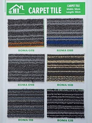 Thảm tấm Carpet Tile Roma