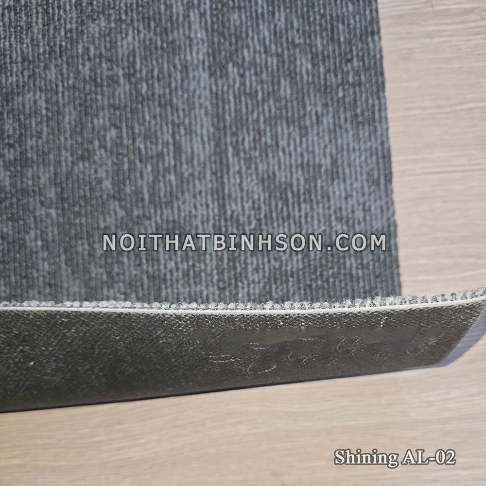 Thảm trải sàn Shining AL-02 màu xám -4