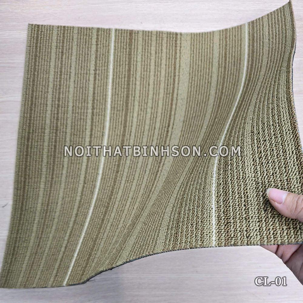 Thảm trải sàn CL-01 màu nâu đất -5