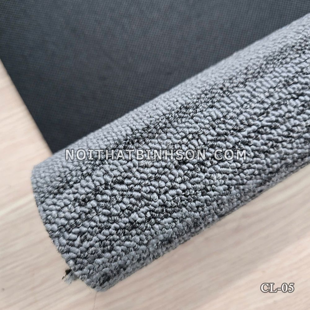 Thảm trải sàn Cl-05 màu xám ghi -1
