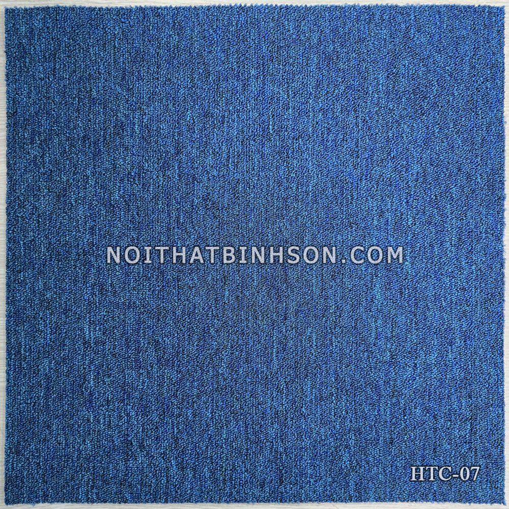 Thảm trải sàn HTC-07 màu xanh dương đậm - 07