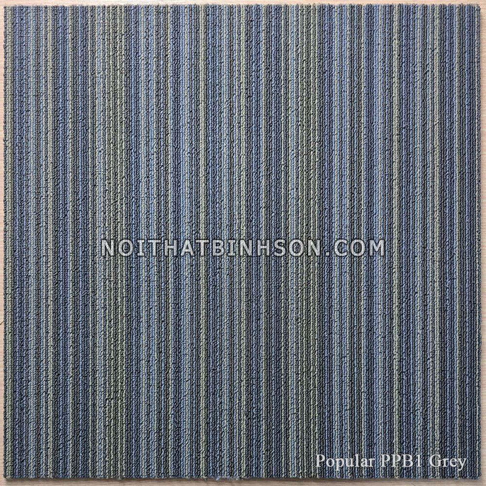 Thảm trải sàn Popular PPB1 màu xanh dương - 0