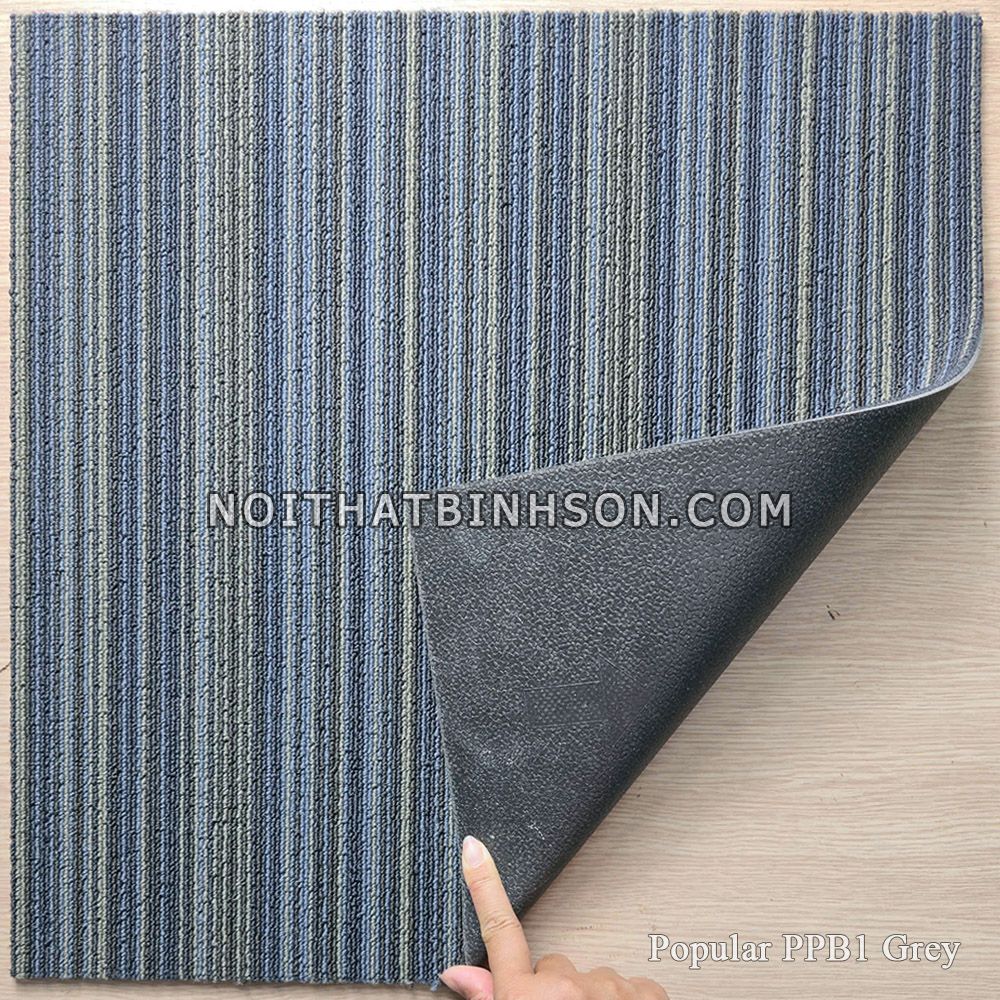 Thảm trải sàn Popular PPB1 màu xanh dương - 2