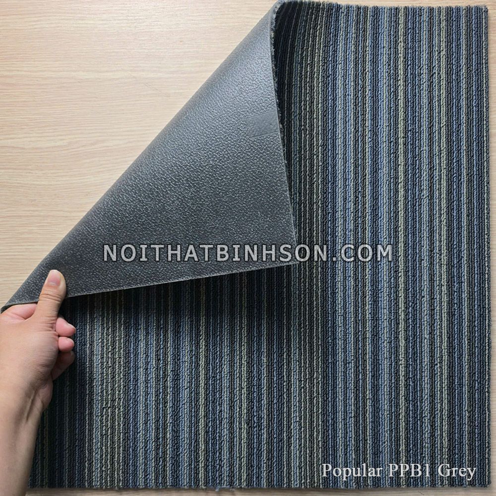 Thảm trải sàn Popular PPB1 màu xanh dương - 3