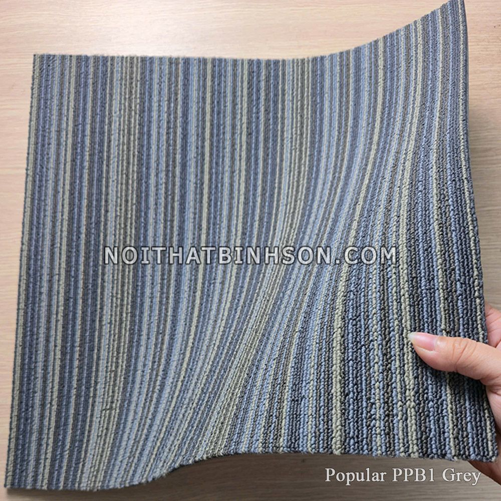 Thảm trải sàn Popular PPB1 màu xanh dương - 5