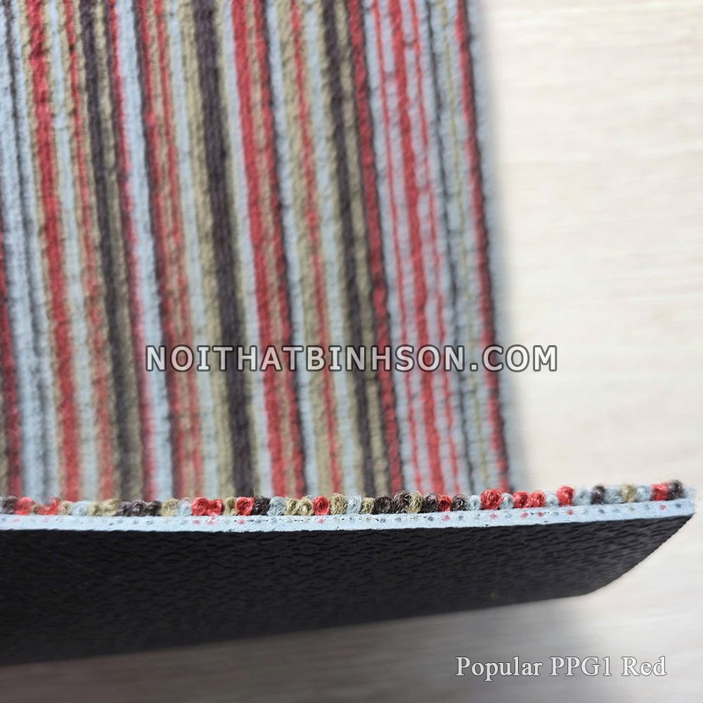 Thảm trải sàn Popular PPG1 màu đỏ -4