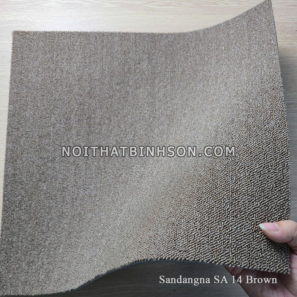 Thảm trải sàn Sandangna SA 14 Brown màu nâu đất -5