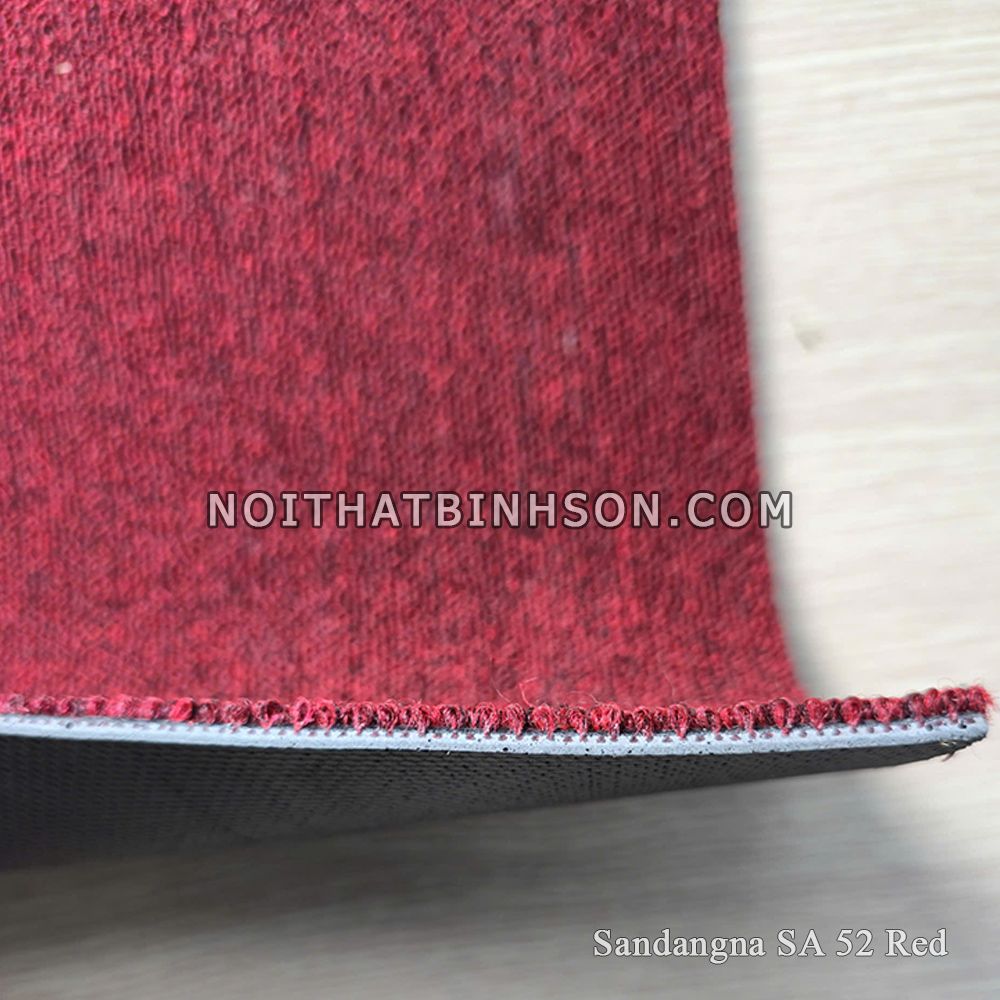 Thảm trải sàn Sandangna SA 52 màu đỏ -4