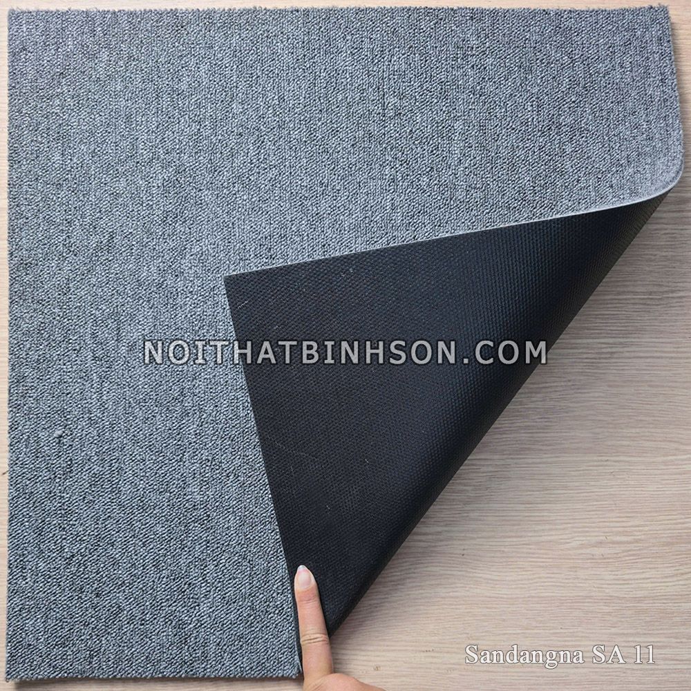 Thảm trải sàn Sandangna SA11 màu xám -2
