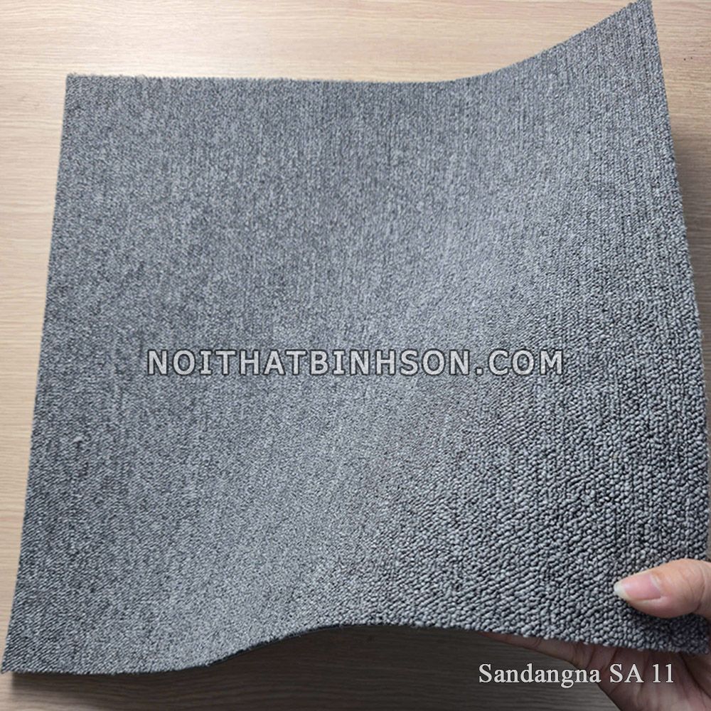 Thảm trải sàn Sandangna SA11 màu xám -5