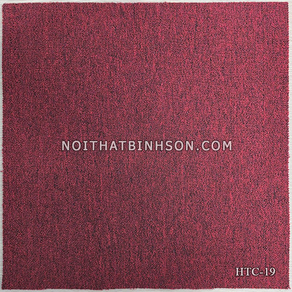 Thảm trản sàn HTC-19 màu đỏ đô - 10
